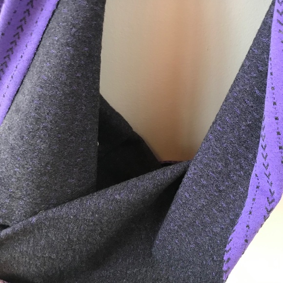 Ivivva purple wrap scarf - Picture 5 of 7